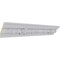 Ekena Millwork 2 7/8"H x 2 1/2"P x 3 7/8"F x 94 1/2"L, (11 1/4" Repeat) Telma Twisted Leaf Crown Moulding MLD03X02X04TE - alternate 4
